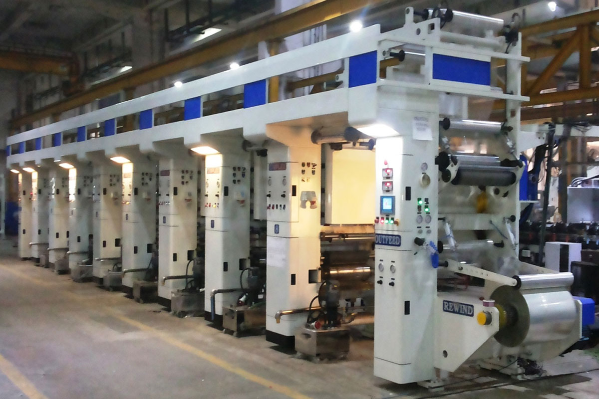 Roto Gravure Machine 8 Colors (Make Uflex)