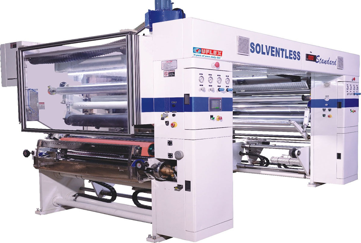 Solvent-less-lamination-machine